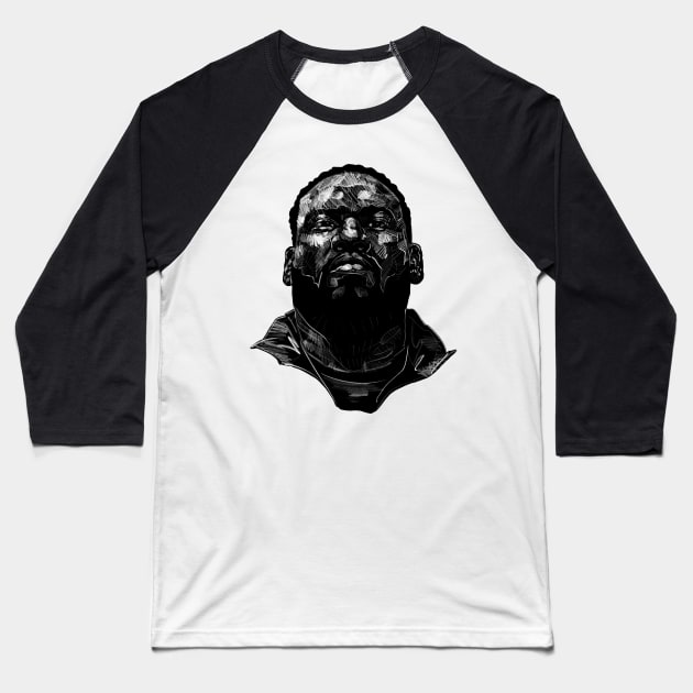 Raekwon Baseball T-Shirt by salohman